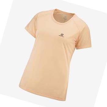 Camiseta Salomon CROSS REBEL Mujer Naranjas | MX 2576MQZ
